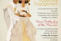 10 African Wedding Invitations Designed Perfectly Wedding regarding proportions 769 X 1024