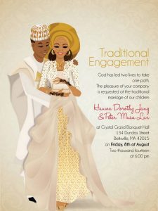 10 African Wedding Invitations Designed Perfectly Wedding regarding proportions 769 X 1024