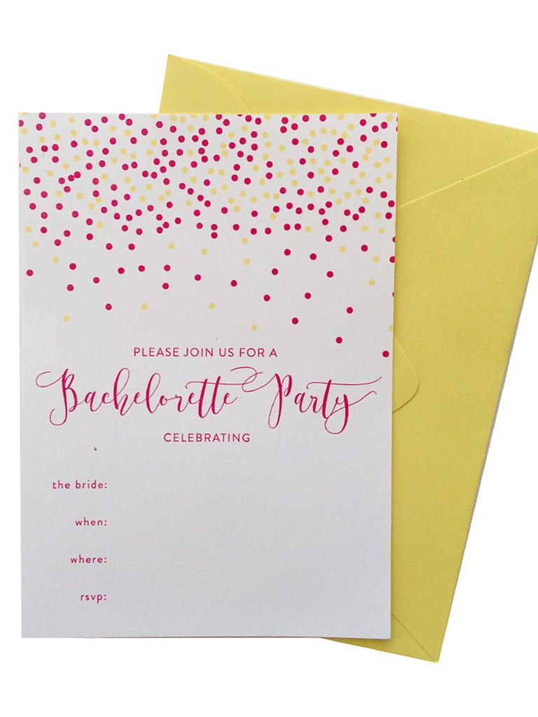 14 Diyable Bachelorette Party Invitation Templates Diy Details within sizing 768 X 1024