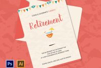 15 Retirement Invitation Template Free Psd Vector Eps Ai with measurements 1000 X 1076