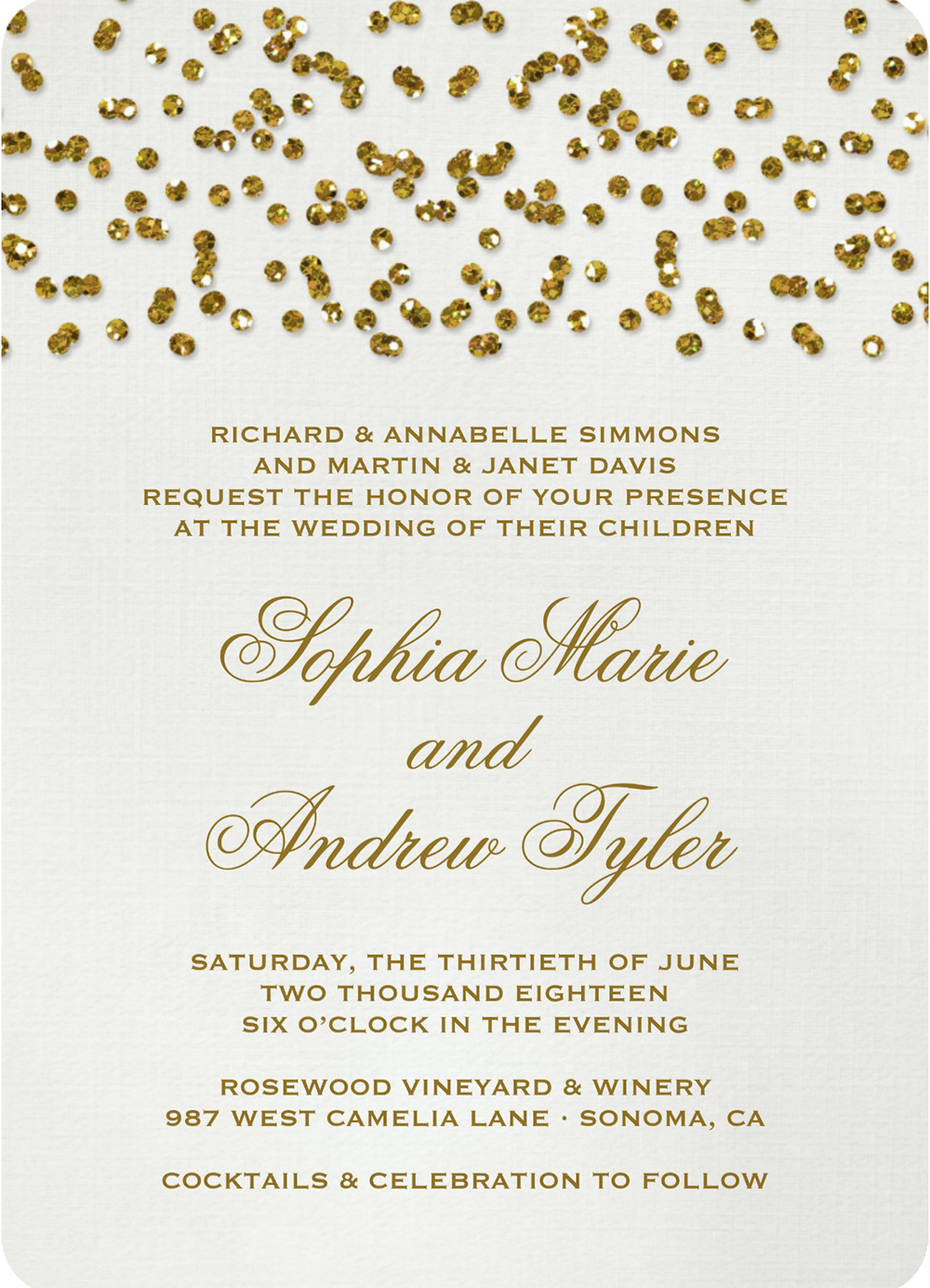 19 Glittery Wedding Stationery Ideas Hitchedcouk regarding sizing 1000 X 1385