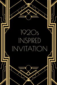 20s Years Cabaret Photos Use This 1920s Inspired Invitation within size 1800 X 2700