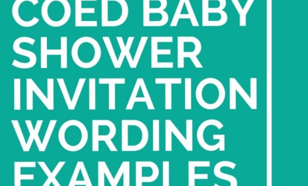 21 Coed Ba Shower Invitation Wording Examples Messages And for proportions 735 X 1102