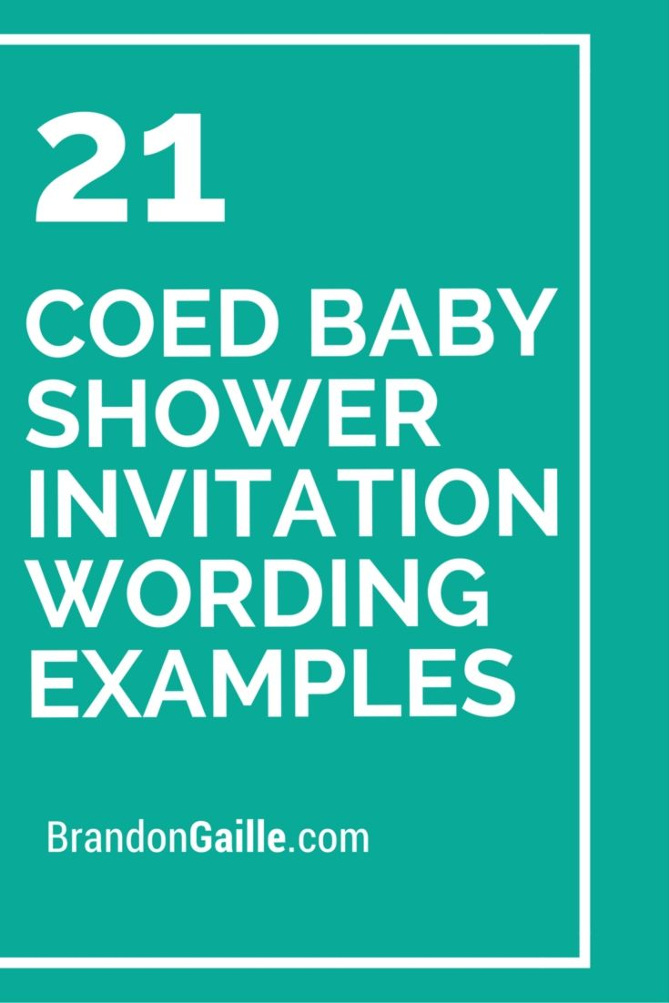 21 Coed Ba Shower Invitation Wording Examples Messages And for proportions 735 X 1102