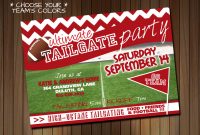 29 Images Of Football Tailgate Invitation Template Leseriail pertaining to size 1500 X 1071