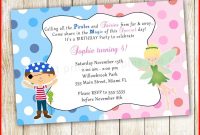 30 Awesome Pirate Fairy Invitation Template Advitiyatrade Template intended for size 1500 X 1500