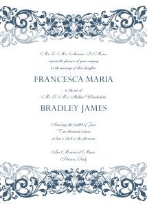 30 Free Wedding Invitations Templates 21st Bridal World in sizing 1000 X 1400