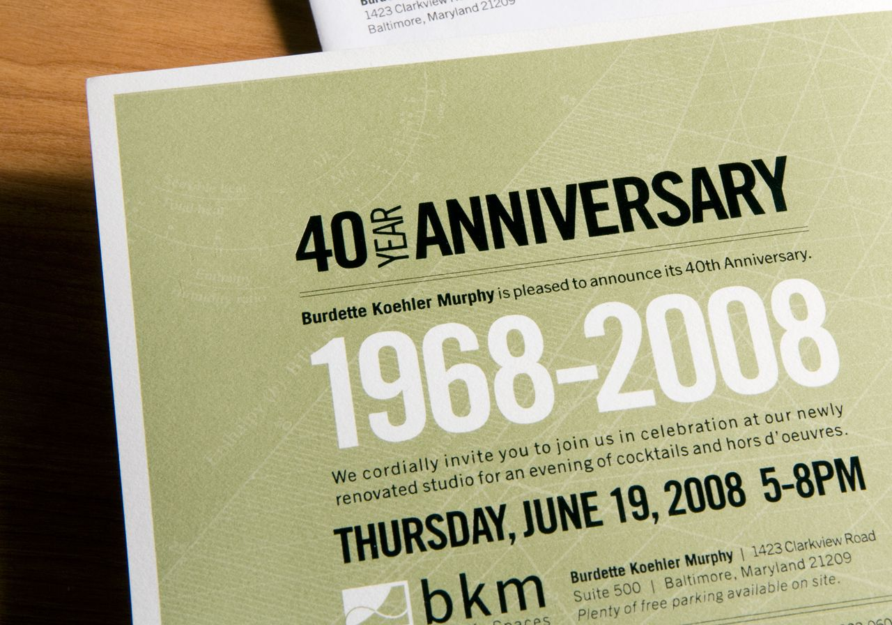 40th Anniversary Corporate Invitation Idea Anniversary 40th for size 1280 X 896