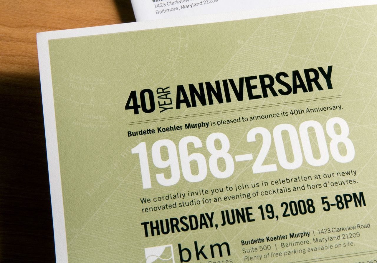 40th Anniversary Corporate Invitation Idea Anniversary 40th with measurements 1280 X 896