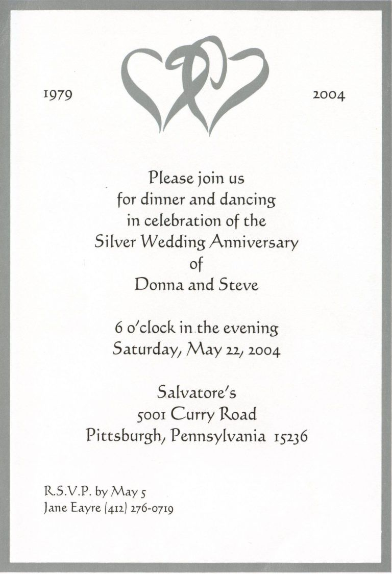 50th Wedding Anniversary Invitation Templates Awesome Signs New throughout size 768 X 1125