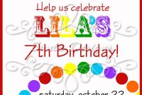 Art Themed Birthday Party Invitations Free Printable Birthday in proportions 800 X 1120