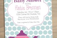 Ba Shower Afternoon Tea Invitations Fresh Invitation Template intended for size 1000 X 1300