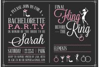 Bachelorette Party Invitation Vector Download Free Vector Art with regard to measurements 1400 X 980