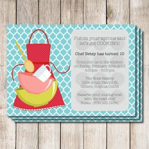 Baking Party Invitation Templates Yahoo Image Search Results throughout measurements 1327 X 1327