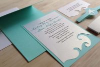 Beach Theme Wedding Invitation Templates Free Invitations Template for proportions 1500 X 859