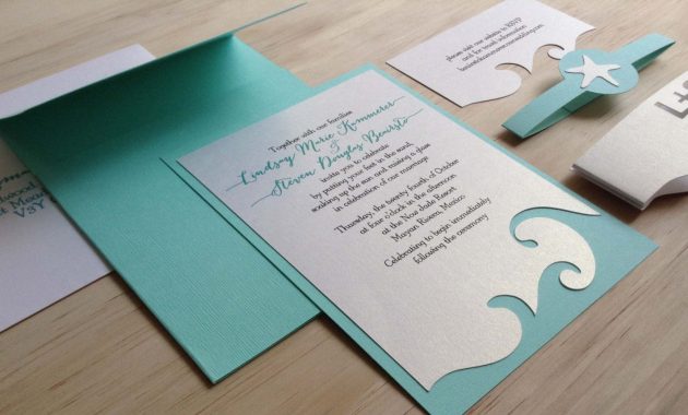 Beach Theme Wedding Invitation Templates Free Invitations Template for proportions 1500 X 859