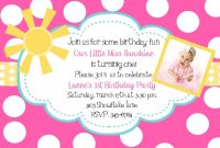 Birthday Invitation Wording For 3 Year Old Birthday Invitations intended for dimensions 1500 X 1071