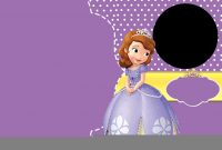 Birthday Invitations Disney Sofia The First Birthday Invitations inside size 1600 X 1068