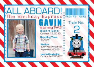 Birthday Invitations The Thomas The Train Birthday Invitations For pertaining to measurements 1500 X 1071