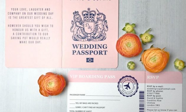 Boarding Pass Wedding Invitation Passport Wedding Invitations inside dimensions 900 X 900