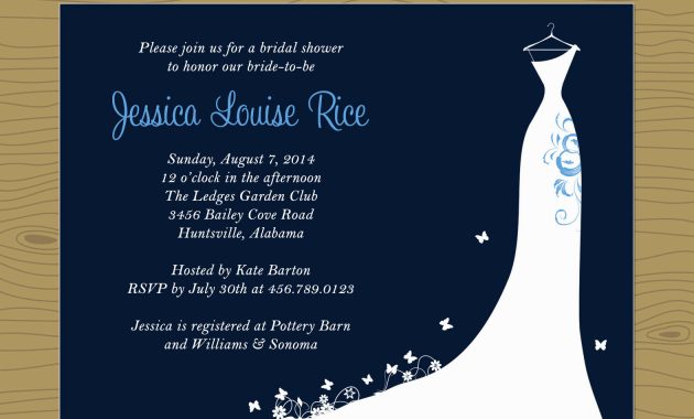 Bridal Shower Invitation Template Nautical Bridal Shower Invitations for proportions 1575 X 1575