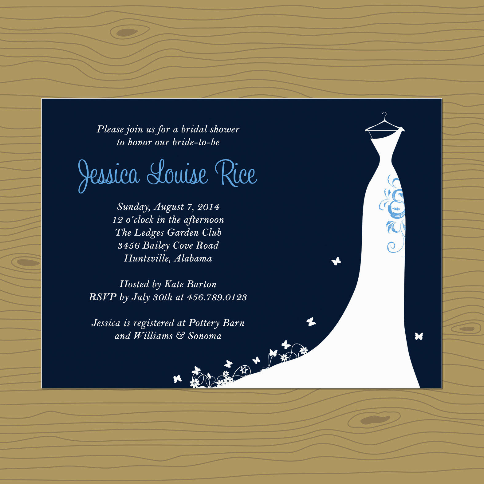 Bridal Shower Invitation Template Nautical Bridal Shower Invitations for proportions 1575 X 1575