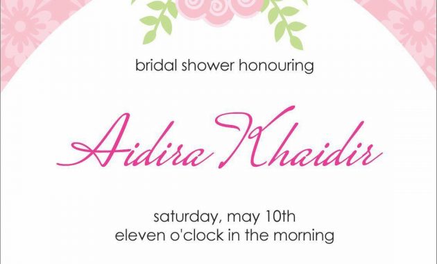 Bridal Shower Invite Template Chanel Bridal Shower Invitation regarding size 1134 X 1600