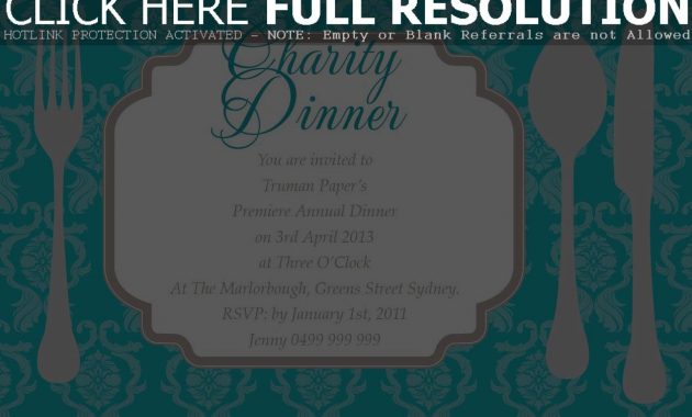 Bunch Ideas For Charity Event Invitation Template On Proposal within sizing 1252 X 835