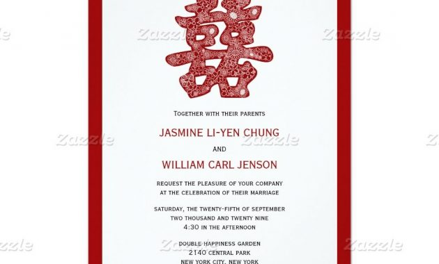 Chinese Wedding Invitation Template Invitation Letter For Chinese in measurements 1104 X 1104