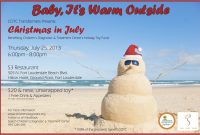 Christmas In July Invitation Wording For Christmas In July throughout size 1250 X 827