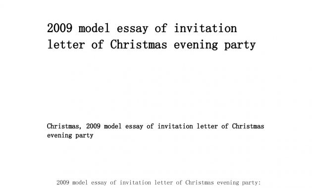 Christmas Invitation Letter Invitation For A Christmas Party Or for measurements 1240 X 1754