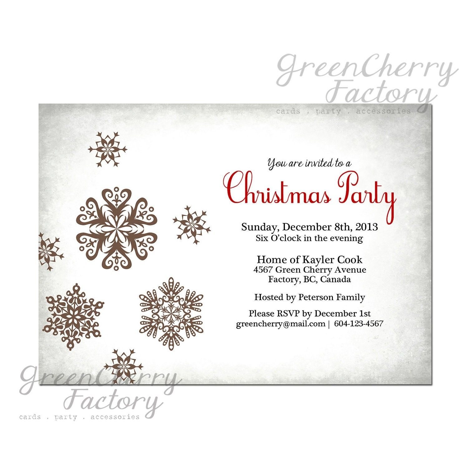 Christmas Party Invitation Templates Uk Template Example Cookie in sizing 1500 X 1500