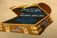 College Trunk Party Invitations With Unique Party Invitation with regard to dimensions 1616 X 966