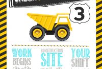 Construction Birthday Party With Free Printable Birthday Party for dimensions 1499 X 2099