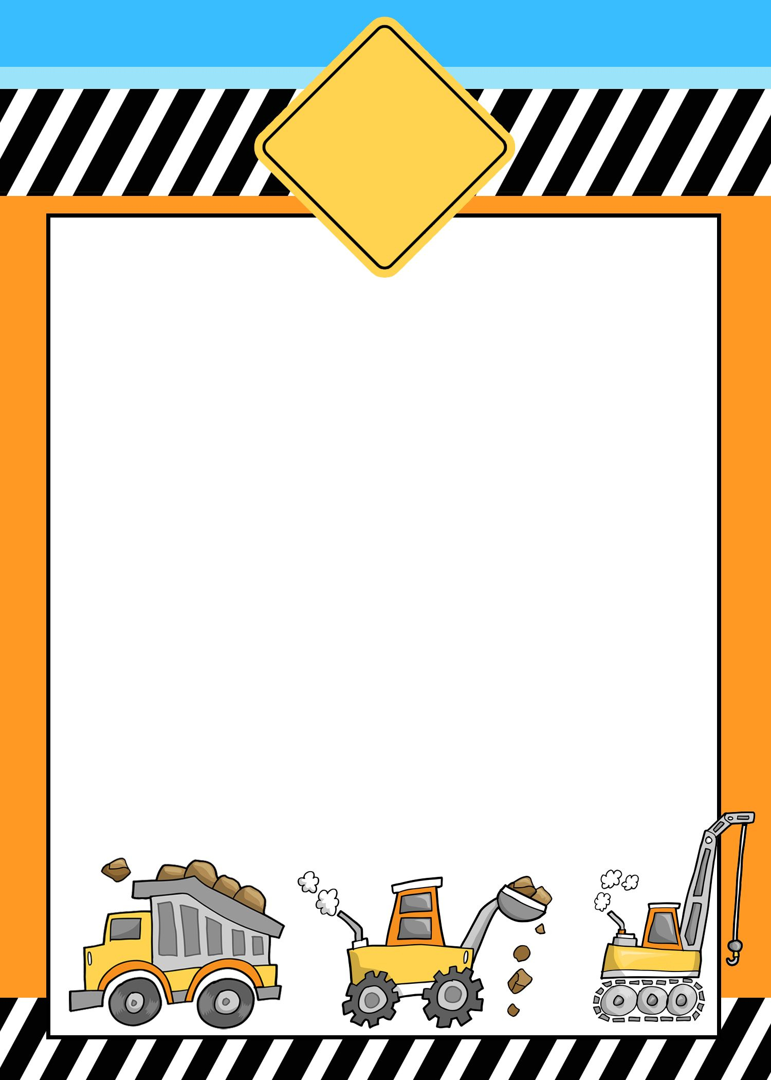 Construction Birthday Party With Free Printables Kiddos within dimensions 1500 X 2100