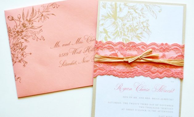 Coral And Gold Wedding Invitations Coral And Gold Wedding inside size 1500 X 1152