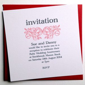 Custom Anniversary Invitation Cards Invitations Card Template pertaining to dimensions 1024 X 1024