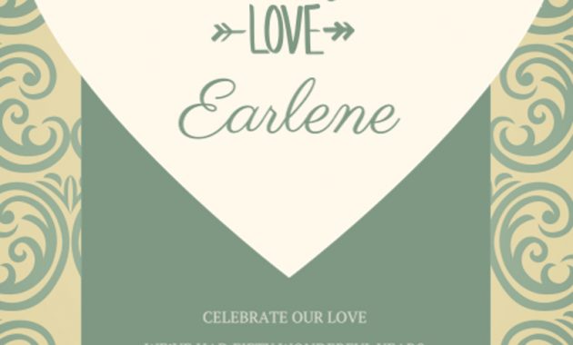 Cute Heart Illutration Wedding Invitation Free Template Wedding pertaining to size 800 X 1120