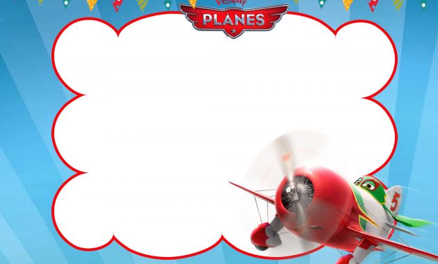 Disney Planes Invitations Templates Free Printable Birthday within measurements 2100 X 1500