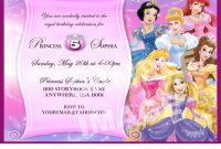 Disney Princess Birthday Invitation Card Maker Free Ba Shower In within measurements 1500 X 1201