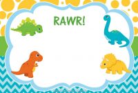 Download Free Dinosaur Birthday Invitations Bagvania Invitation In throughout dimensions 1324 X 942