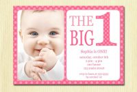 Download Now Free Printable 1st Birthday Invitations Bagvania regarding size 1500 X 1071