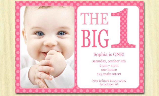 Download Now Free Printable 1st Birthday Invitations Bagvania regarding size 1500 X 1071