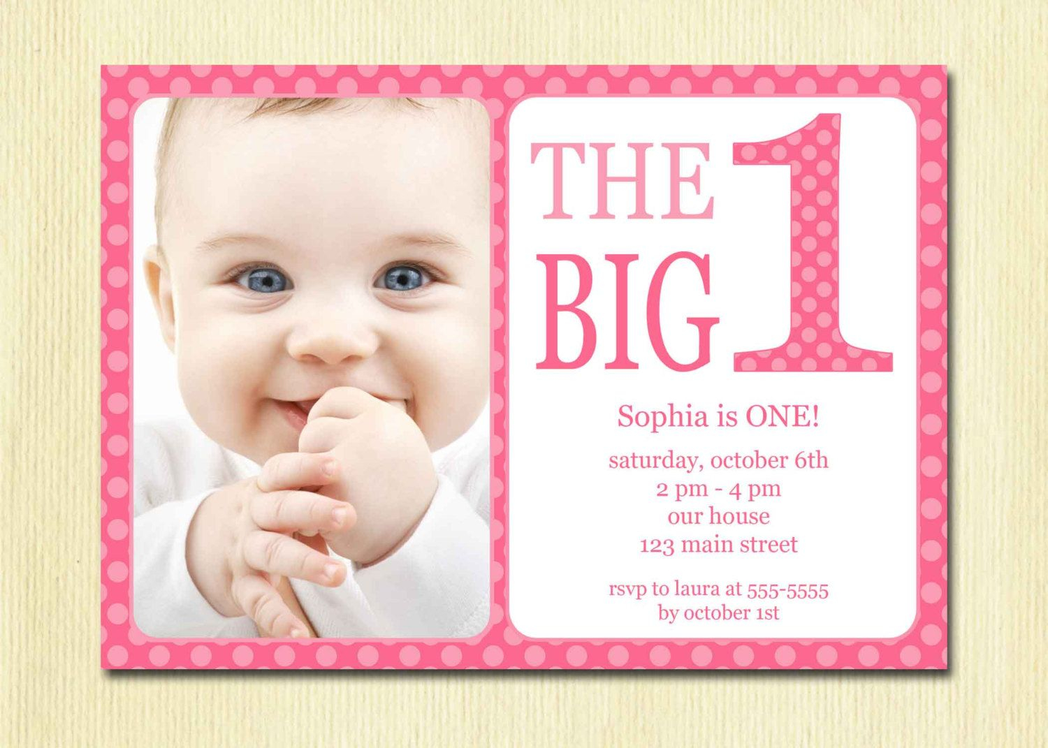 Download Now Free Printable 1st Birthday Invitations Bagvania regarding size 1500 X 1071