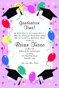 Elementary School Graduation Invitations Kinderhooktap inside size 1227 X 1838