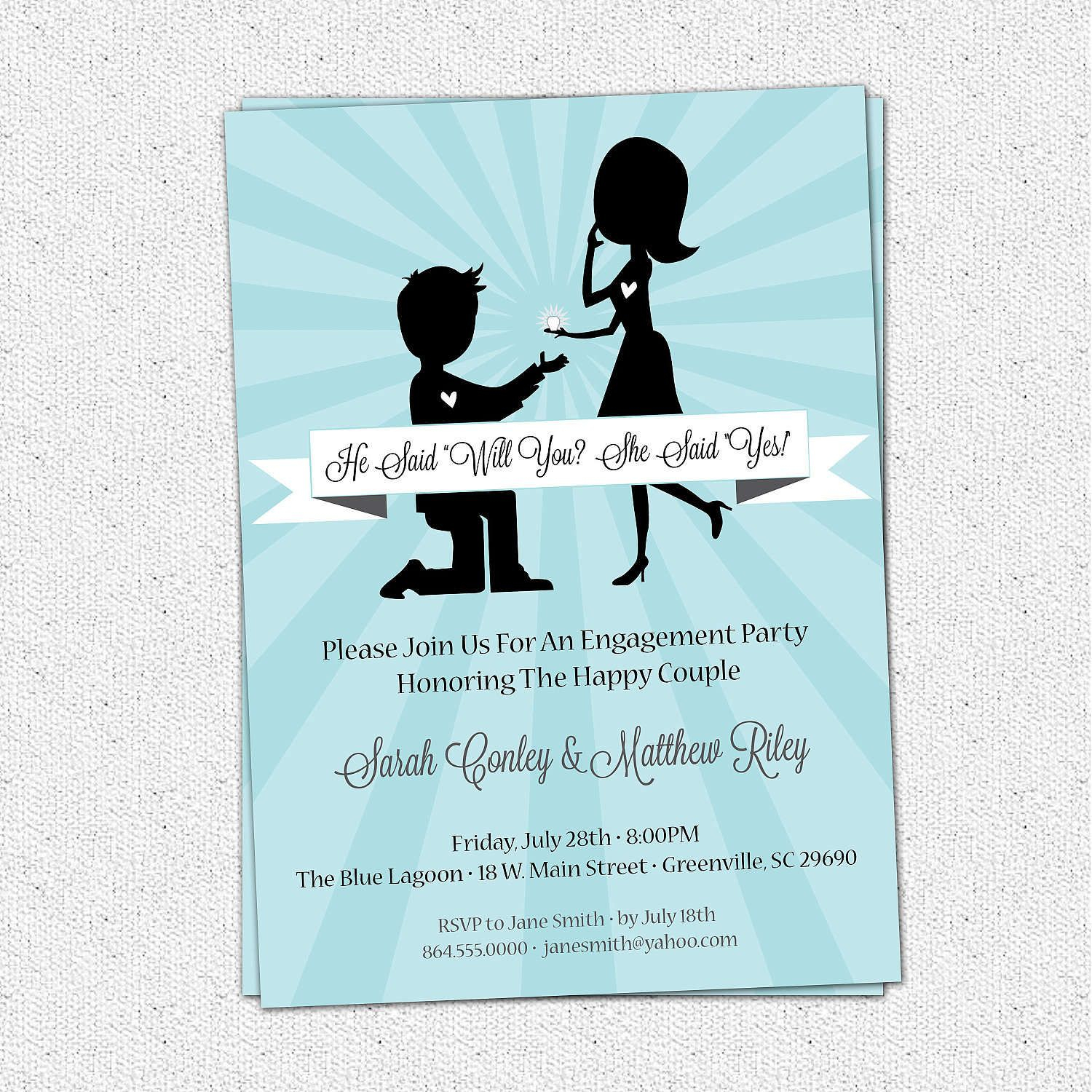 Engagement Party Invitation Templates Engagement Invitations In throughout dimensions 1500 X 1500