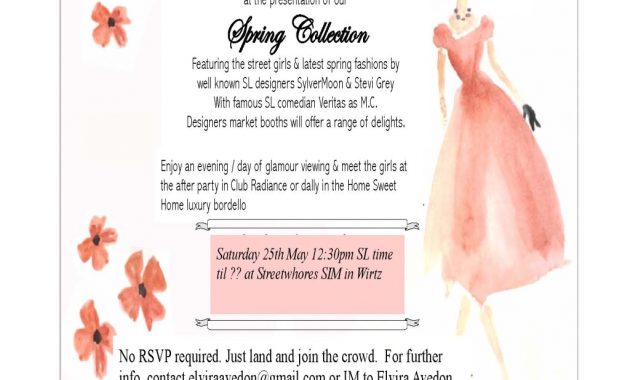 Fashion Show Invitation Template Hashtag Bg with regard to sizing 1024 X 1024