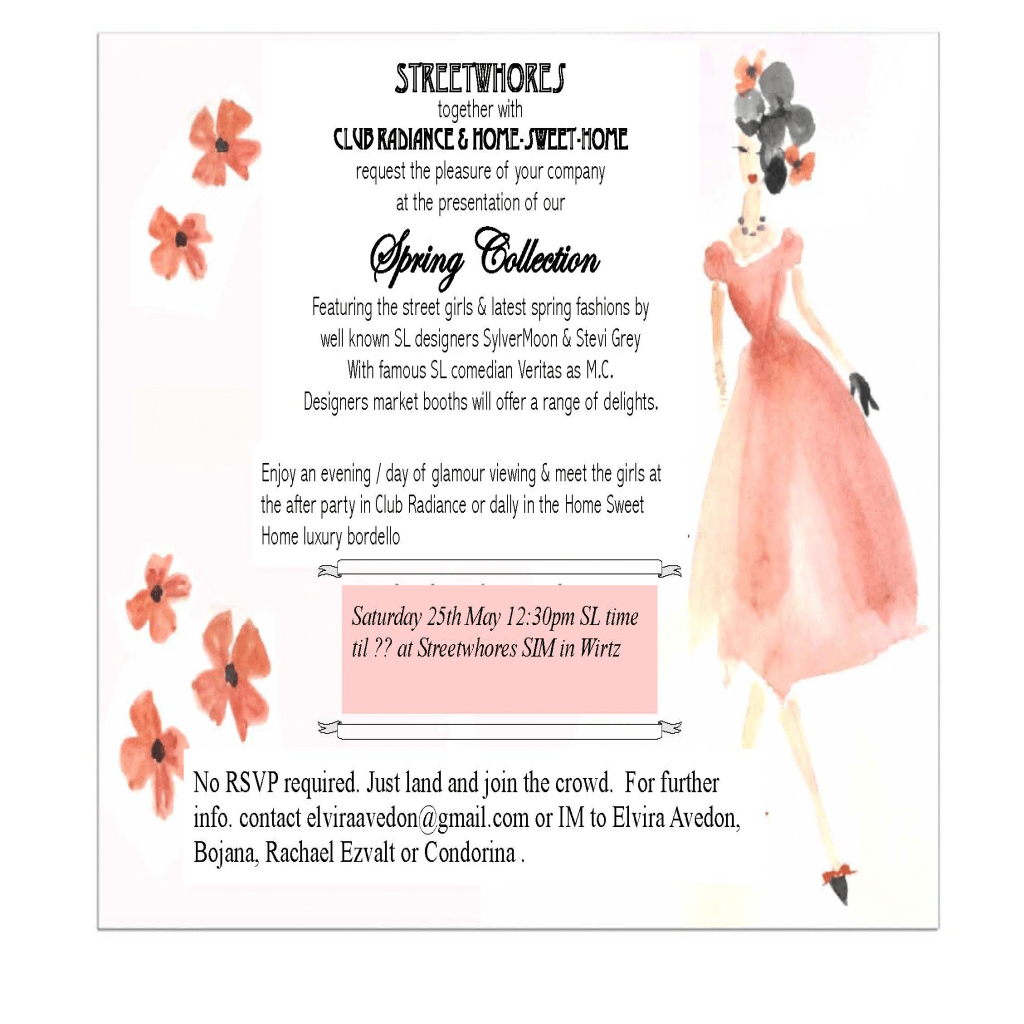 Fashion Show Invitation Template Hashtag Bg with regard to sizing 1024 X 1024