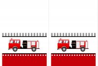 Fire Truck Birthday Party With Free Printables Firefighter Bday pertaining to proportions 3300 X 2550