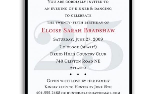 Free 25th Surprise Birthday Party Invitations Free Printable for size 1024 X 1024